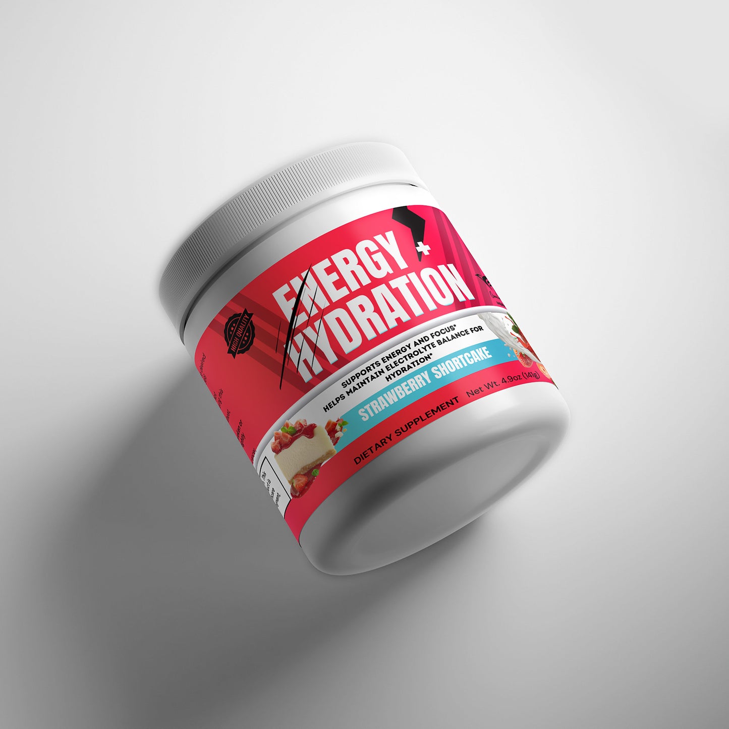 Energy Powder (Strawberry Shortcake)