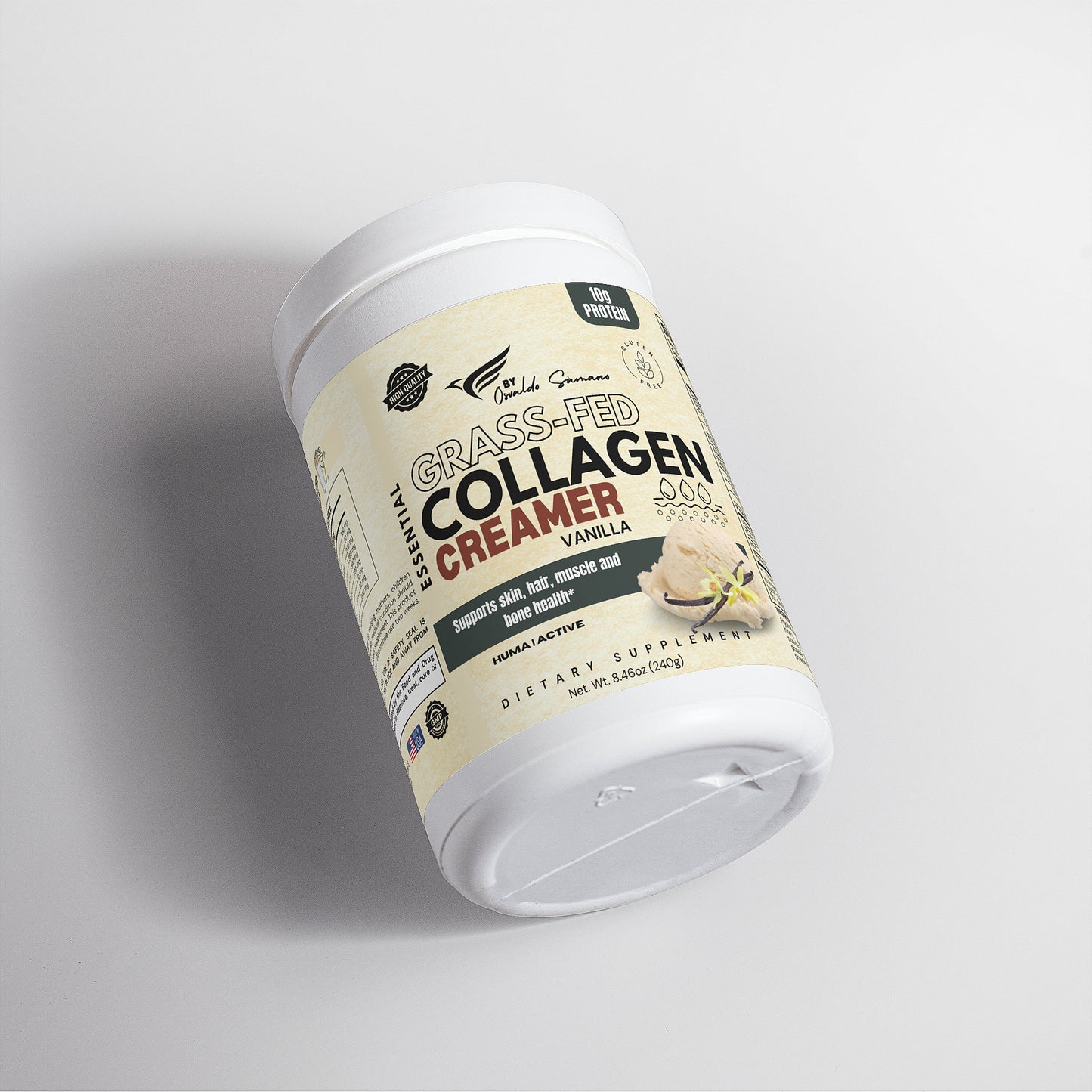 Grass-Fed Collagen Creamer (Vanilla)