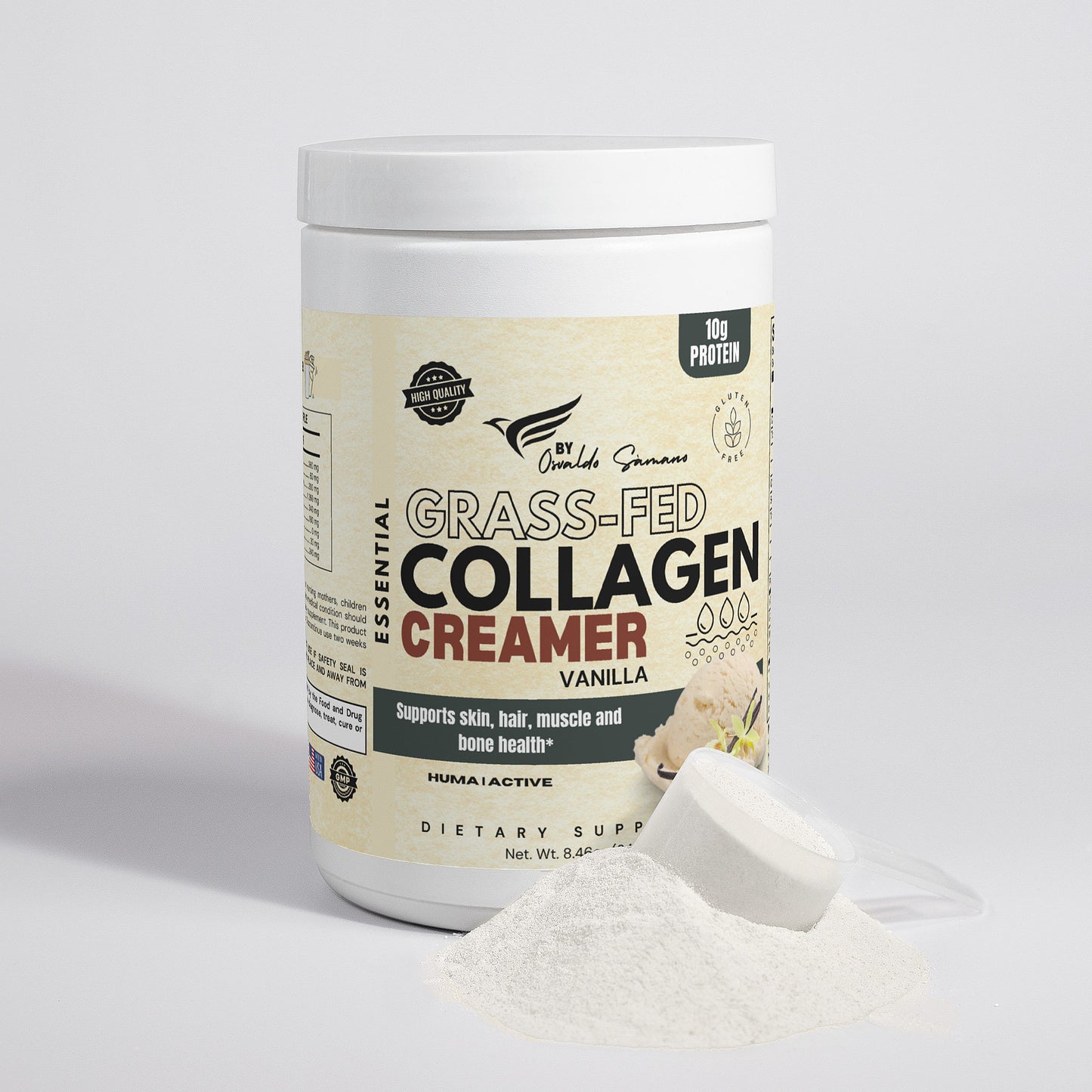 Grass-Fed Collagen Creamer (Vanilla)
