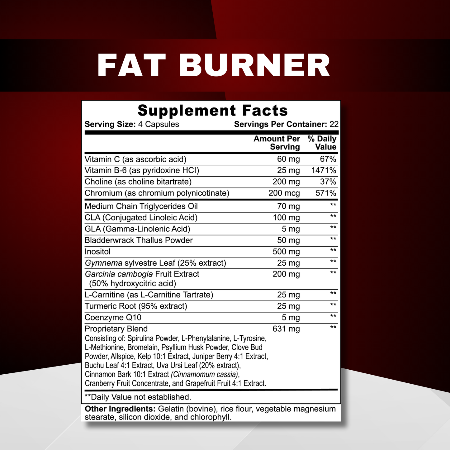 Fat Burner with MCT