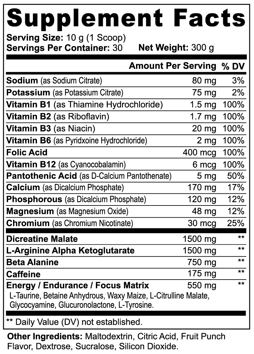 Pre-Workout ADVANCED